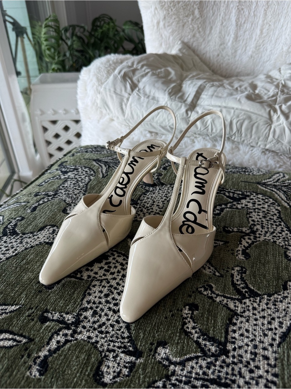 Sam Edelman T-strap Heels, Size Women’s US8